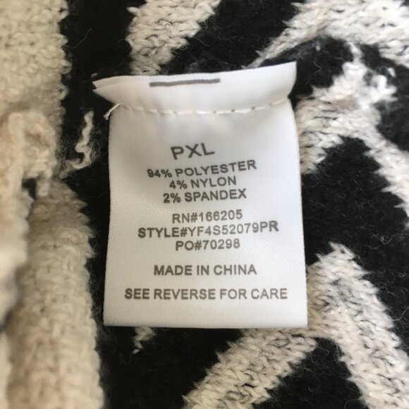 NWT LUCKY BRAND Petite MultiColor Belted Soft Knit Long Cardigan - Picture 3 of 9